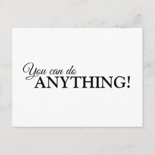 Inspirerend Briefkaart zegt wat je moet horen