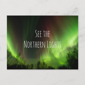 Inspirerend bucket list Northern Lights reizen Briefkaart