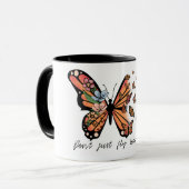 Inspirerend Butterfly Subliving Mok (Voorkant links)