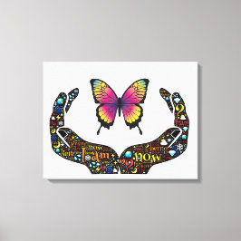 Inspirerend Canvas Afdruk