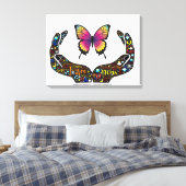 Inspirerend Canvas Afdruk (Insitu (Slaapkamer))