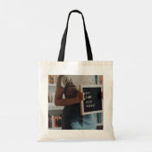 Inspirerend Canvas tas (Achterkant)