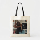 Inspirerend Canvas tas (Voorkant)