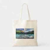 Inspirerend canvas tas (Voorkant)
