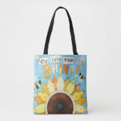inspirerend Canvas tas van "Made to Shine" (Voorkant)