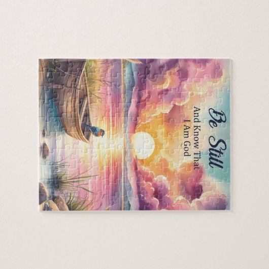 inspirerend Christelijk Bijbelvers Legpuzzel (Horizontaal)