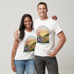Inspirerend Christelijk Bijbelvers T-shirt