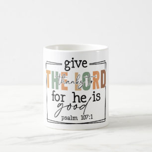 Inspirerend Christelijk geven Bedankt aan de Heer Koffiemok