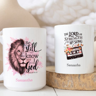 Inspirerend Christelijke bijbelse psalmcitaten Koffiemok
