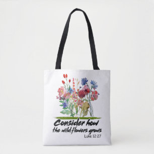 Inspirerend Christelijke bijbelvers Draagtas