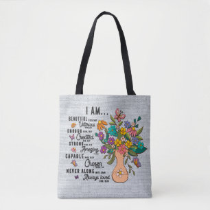 Inspirerend Christelijke bijbelvers Draagtas