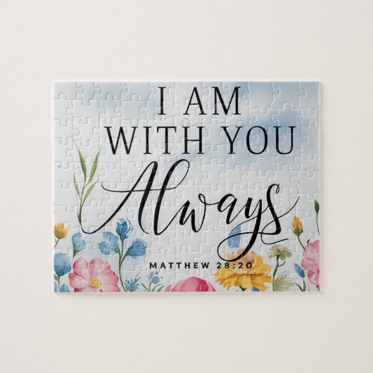 Inspirerend Christelijke bijbelvers Legpuzzel (Horizontaal)