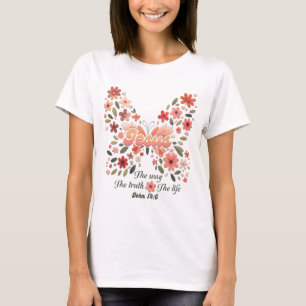 Inspirerend Christelijke bijbelvers T-shirt