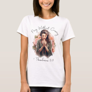 Inspirerend Christelijke bijbelvers T-shirt