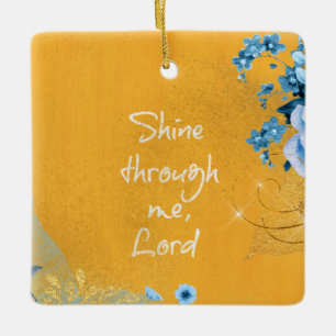Inspirerend Christelijke prijsbevestiging Prayer Keramisch Ornament