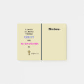 Inspirerend Christelijke Scriptgrafie Post-it® Notes (Voorkant)