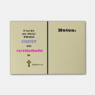 Inspirerend Christelijke Scriptgrafie Post-it® Notes