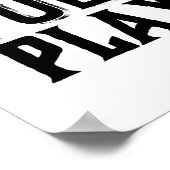 Inspirerend citaat is een spelwisselaar Poster (Hoek)