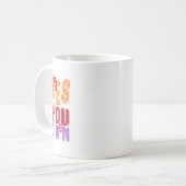 Inspirerend citaat: Ja kunt u koffie Mok (Voorkant links)