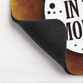 Inspirerend citaat "Leef in het moment" Muismat (Hoek)