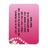 Inspirerend Citaat Magnet Magneet (Verticaal)