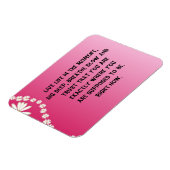 Inspirerend Citaat Magnet Magneet (Linkerzijde)