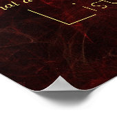 Inspirerend citaat van Rumi Poster (Hoek)