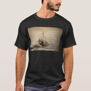 Inspirerend citaat van St. Thomas More T-shirt
