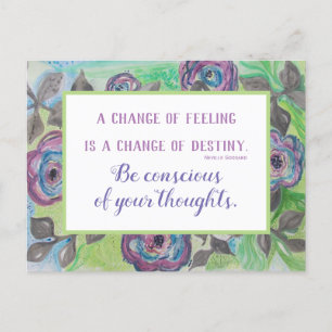 Inspirerend Citaat Wet van het Briefkaart van de A