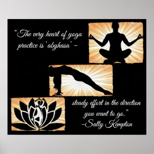 inspirerend citaten Yoga Meditation New age Poste Poster