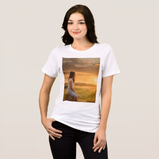 Inspirerend citeert vrouwen Tri-Blend Shirt