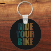 inspirerend cycluscitaten sleutelhanger (Voorkant)