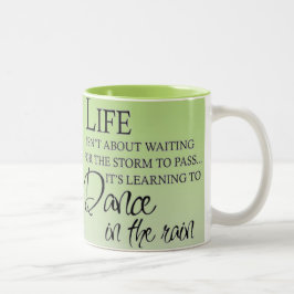 Inspirerend DANS IN DE REGEL Tweekleurige Koffiemok