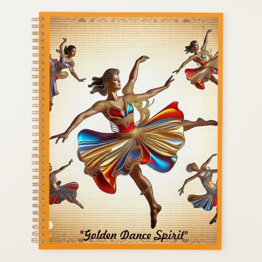 "Inspirerend danspassen" Planner (Voorkant)