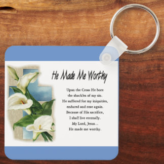 Inspirerend dat hij me waardig maakte sleutelhanger