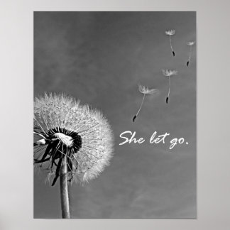 Inspirerend dat ze een prijsopgave met Dandelion l Poster