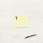 Inspirerend dierenvrienden Wolf Fun Quote Post-it® Notes (Op bureau)