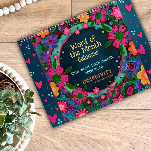 Inspirerend ÉÉN WOORD Inspirtiviteitsbevordering Kalender