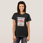 Inspirerend en Funny Chemo Fighter T-Shirt (Voorkant volledig)