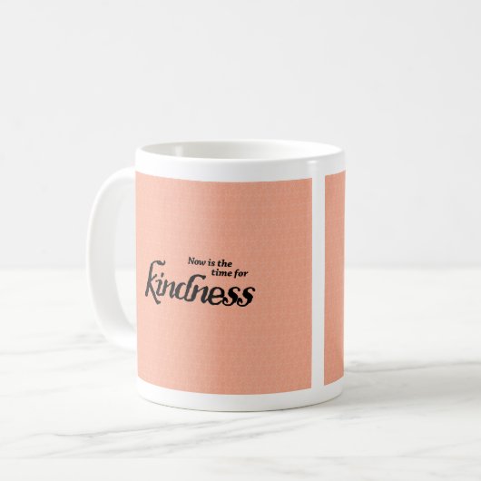 Inspirerend en kleurrijke Kindness Coffee mok (Voorkant links)