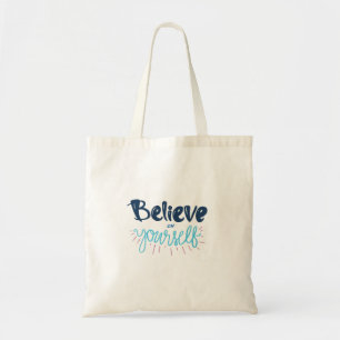Inspirerend en kleurrijke offertes tote bag