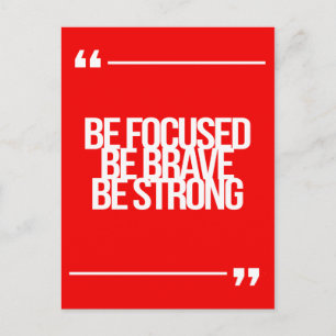 Inspirerend en motivatie citaten briefkaart