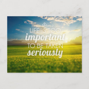 Inspirerend en motivatie koersen briefkaart
