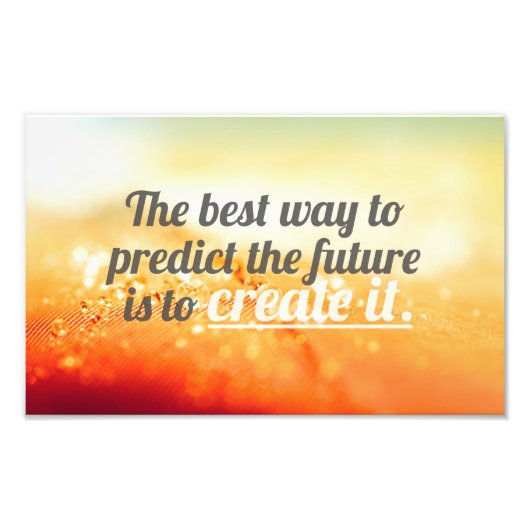 Inspirerend en motivatie koersen foto afdruk (Voorkant)