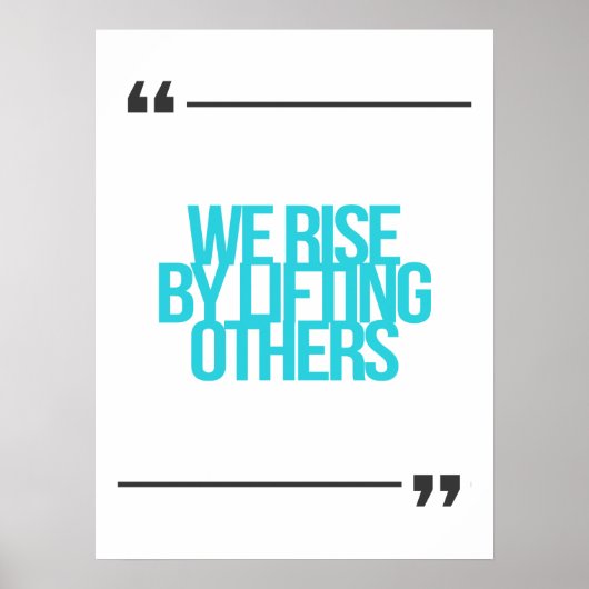 Inspirerend en motivatie koersen poster (Voorkant)