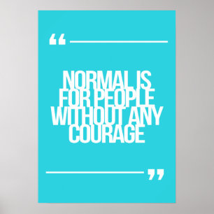 Inspirerend en motivatie koersen poster