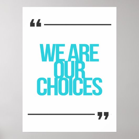 Inspirerend en motivatie koersen poster (Voorkant)