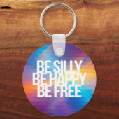 Inspirerend en motivatie koersen sleutelhanger (Voorkant)