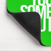 Inspirerend en motivatie noteringen muismat (Hoek)