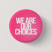 Inspirerend en motivatie noteringen ronde button 3,2 cm (Voorkant)